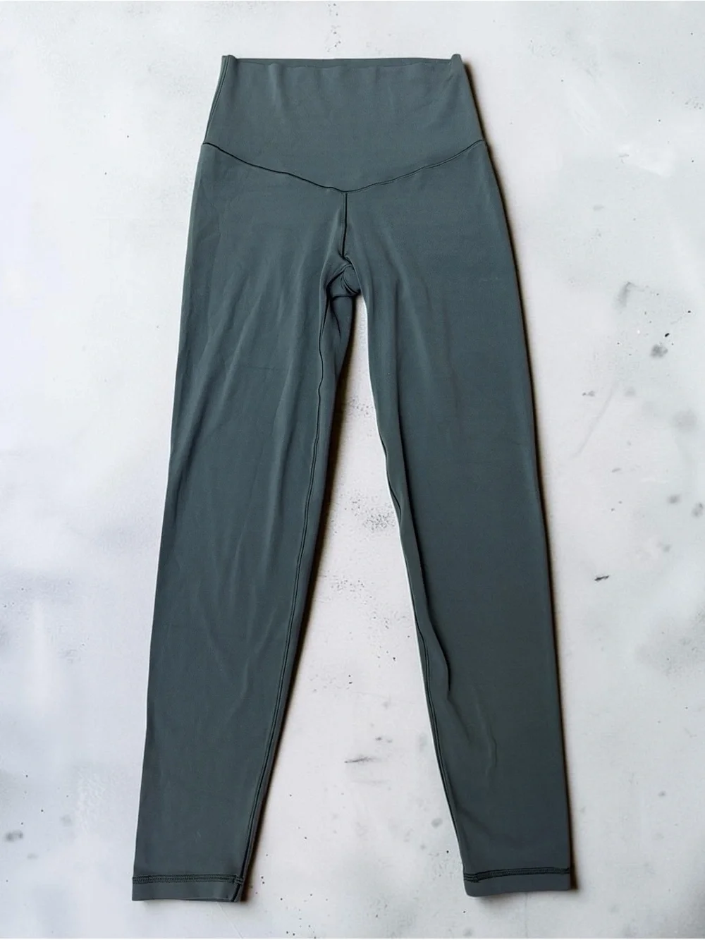 Aerie High-Waist Stretch Leggings in Slate Green